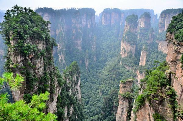 张家界旅游天门山张家界天门山，探索神秘仙境之旅